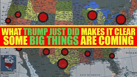 WHAT TRUMP JUST DID MAKES IT CLEAR SOME BIG THINGS ARE COMING - Everything Inside Me
