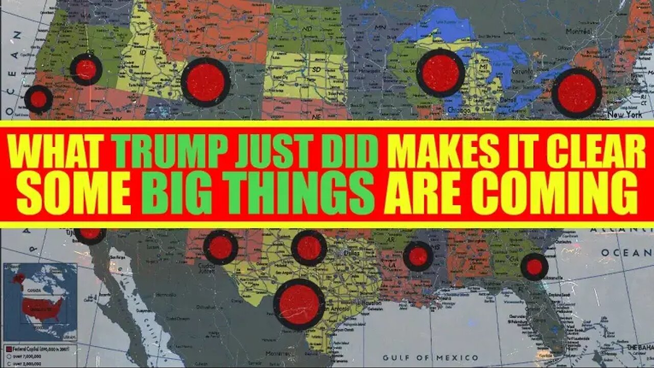 WHAT TRUMP JUST DID MAKES IT CLEAR SOME BIG THINGS ARE COMING - Everything Inside Me