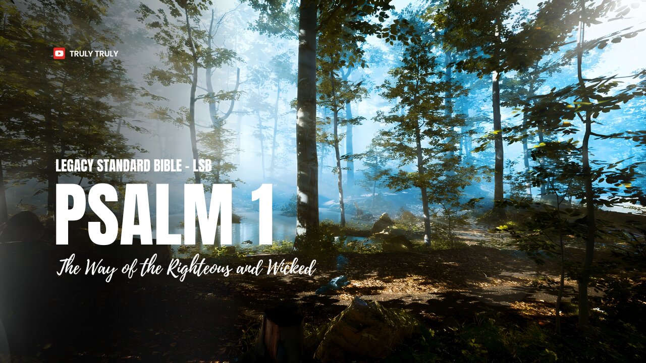 Psalms 1 - The Way of the Righteous and Wicked (Legacy Standard Bible - LSB)
