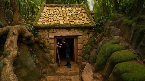 Building a Warm & Cozy Underground Bunker for Survival | Secret Bushcraft Shelter