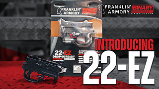 Introducing The New 22-EZ Drop-in BINARY® Trigger for Ruger® 10/22® from Franklin Armory