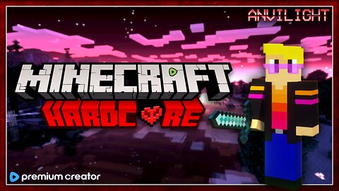 Minecraft | Hardcore Attempt: ONE | Creator Program Day #19