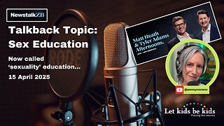Talkback Topic on Newstalk ZB: Sex Education (or is it SexUALITY Education?)