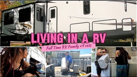 Family Living in a RV, Propane, finding a veterinarian RV Life | Full-Time RV Family