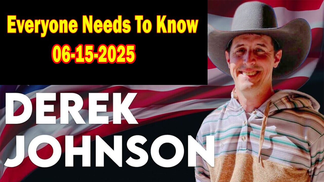 Derek Johnson Update Today June 15: "Everyone Needs To Know"