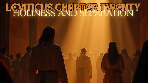 Leviticus Chapter 20 Bible Study: Holiness and Separation