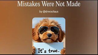 " MISTAKES WERE NOT MADE !!! " - by @drwoofaus [Dance/Electro Version]