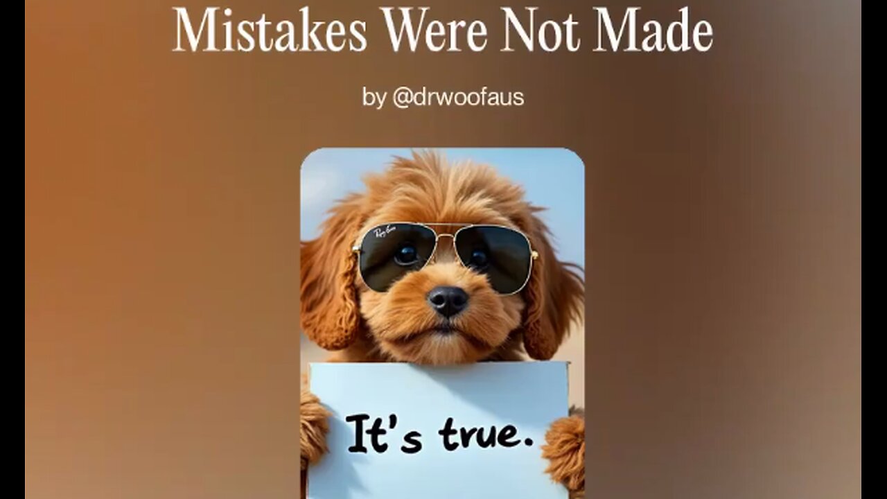 " MISTAKES WERE NOT MADE !!! " - by @drwoofaus [Dance/Electro Version]
