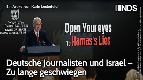 Deutsche Journalisten und Israel – Zu lange geschwiegen | Karin Leukefeld | NDS-Podcast