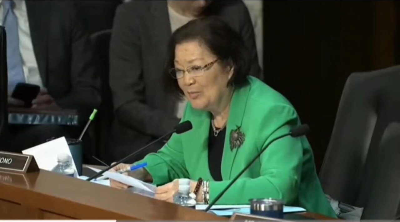 Sen Mazie Hirono Admits Physiological Differences Between Men And Women