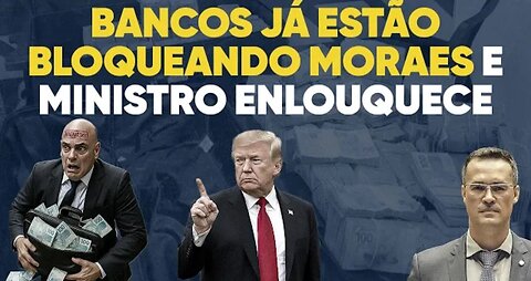 You lost, idiot - in Brazil the banks are already blocking Moraes and the minister is going crazy!