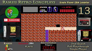 Legend of Zelda - Second Quest (GBA) | Classic NES Edition | Episode #13