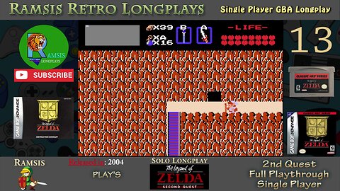 Legend of Zelda - Second Quest (GBA) | Classic NES Edition | Episode #13