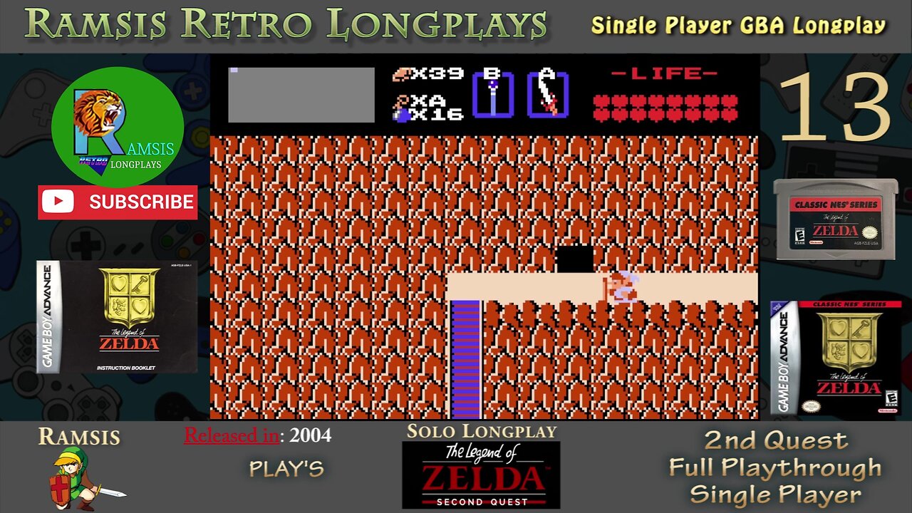 Legend of Zelda - Second Quest (GBA) | Classic NES Edition | Episode #13