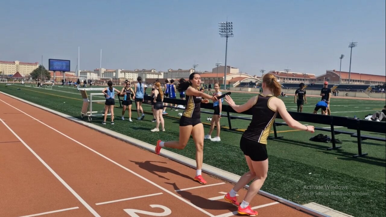 Humphreys HS Track Girls 4 x 800m March 22, 2025