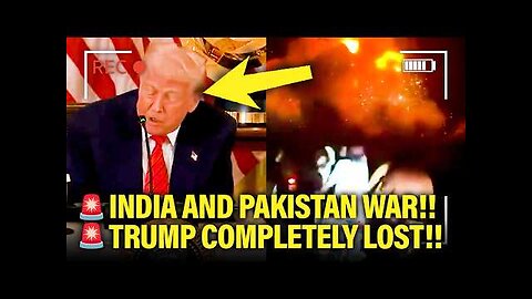 Trump holds INEXPLICABLE Press Event as WAR STARTS