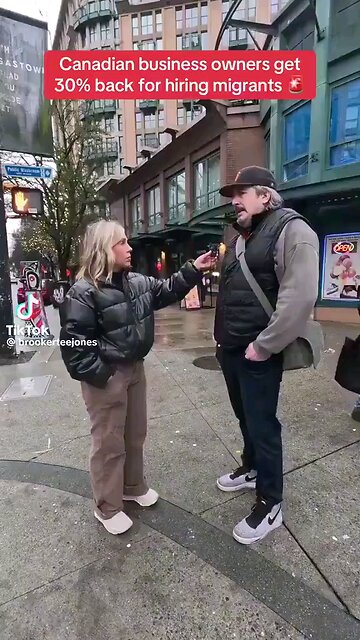 Canadian Government Gives Business Owners 30% Kick Backs -To Hire Immigrants