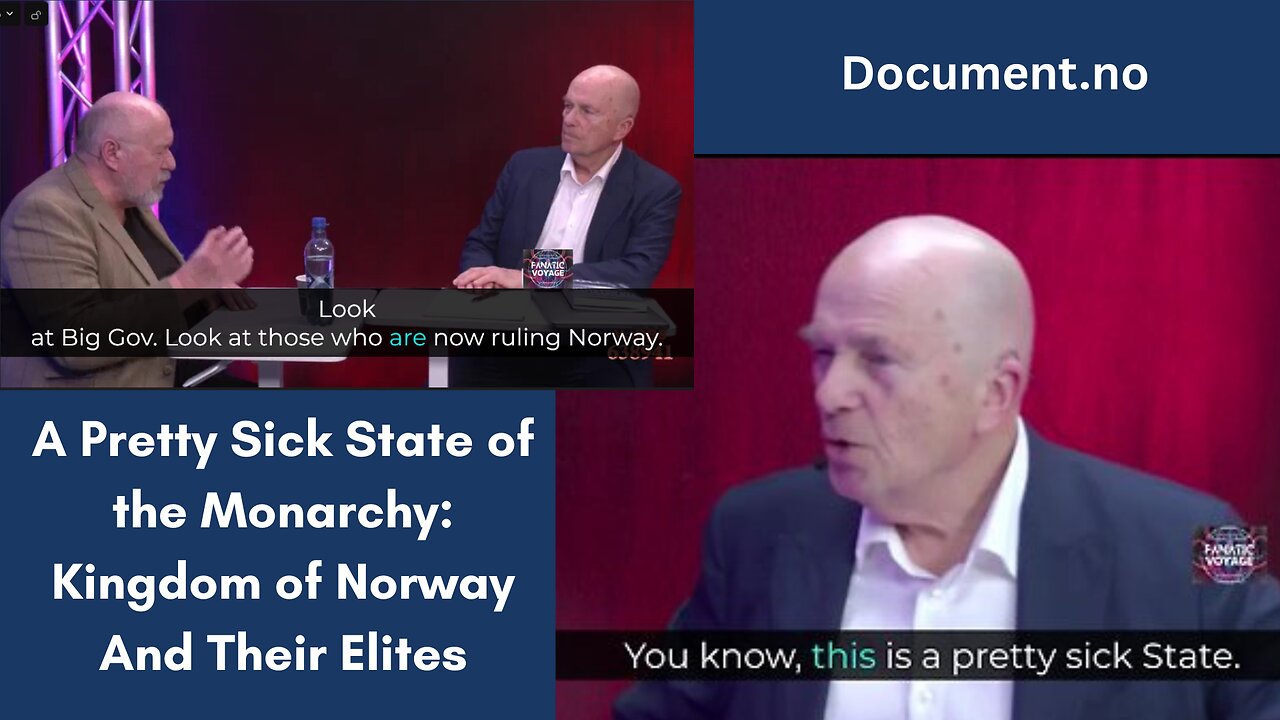 A Pretty Sick State of the Monarchy: Kingdom of Norway And Their Criminal Elites - Document.no
