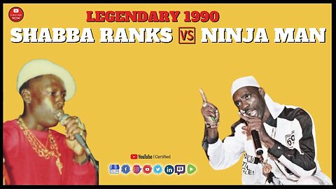 Legendary Ninja Man 🆚 Shabba Ranks Sting Jamaica Live Dancehall Reggae 1990 🇯🇲