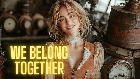 Lace, gears, and a golden smile—We Belong Together
