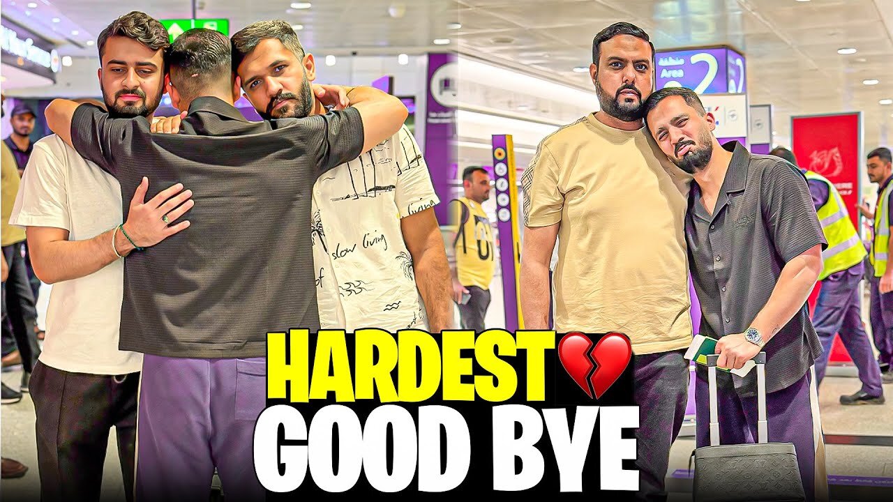 Unexpected Travel From Dubai to a New Country💔Boys Gone Emotional😭