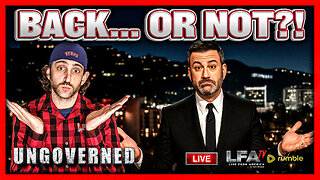 KIMMEL IS BACK... OR IS HE?! | UNGOVERNED 9.23.25 10AM
