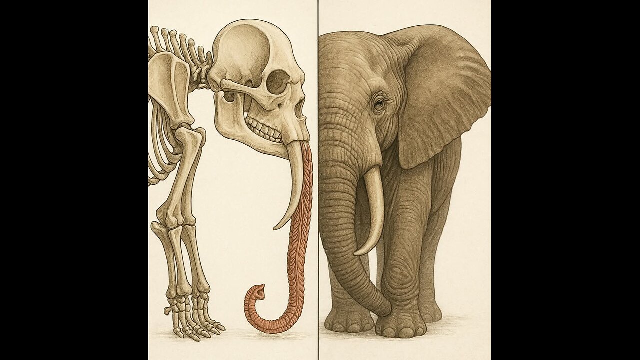 Did you know that an elephant's trunk alone contains over 40,000 muscles?!