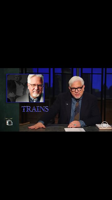 Glenn Beck... on a train...😎