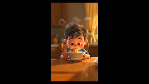 The noodles smell too good