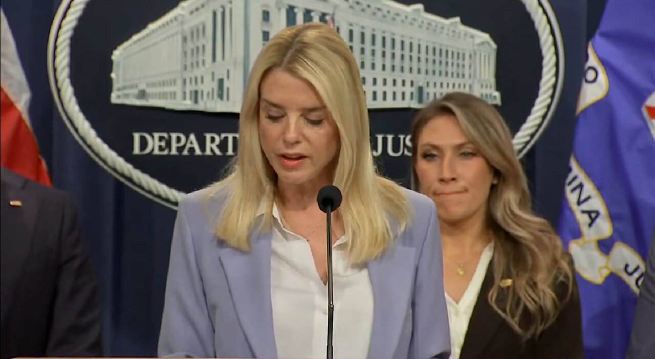 Pam Bondi announces results of historic drug bust
