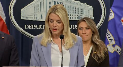 Pam Bondi announces results of historic drug bust