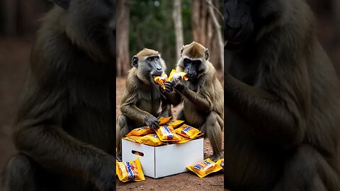 Curious Hands Steal All the Tourists' Food