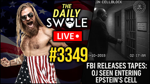 FBI Releases Videotape That OJ Entered Epstein's Cell | Daily Swole #3349