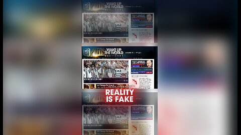Alex Jones & David Icke: Reality is Fake - 10/21/12