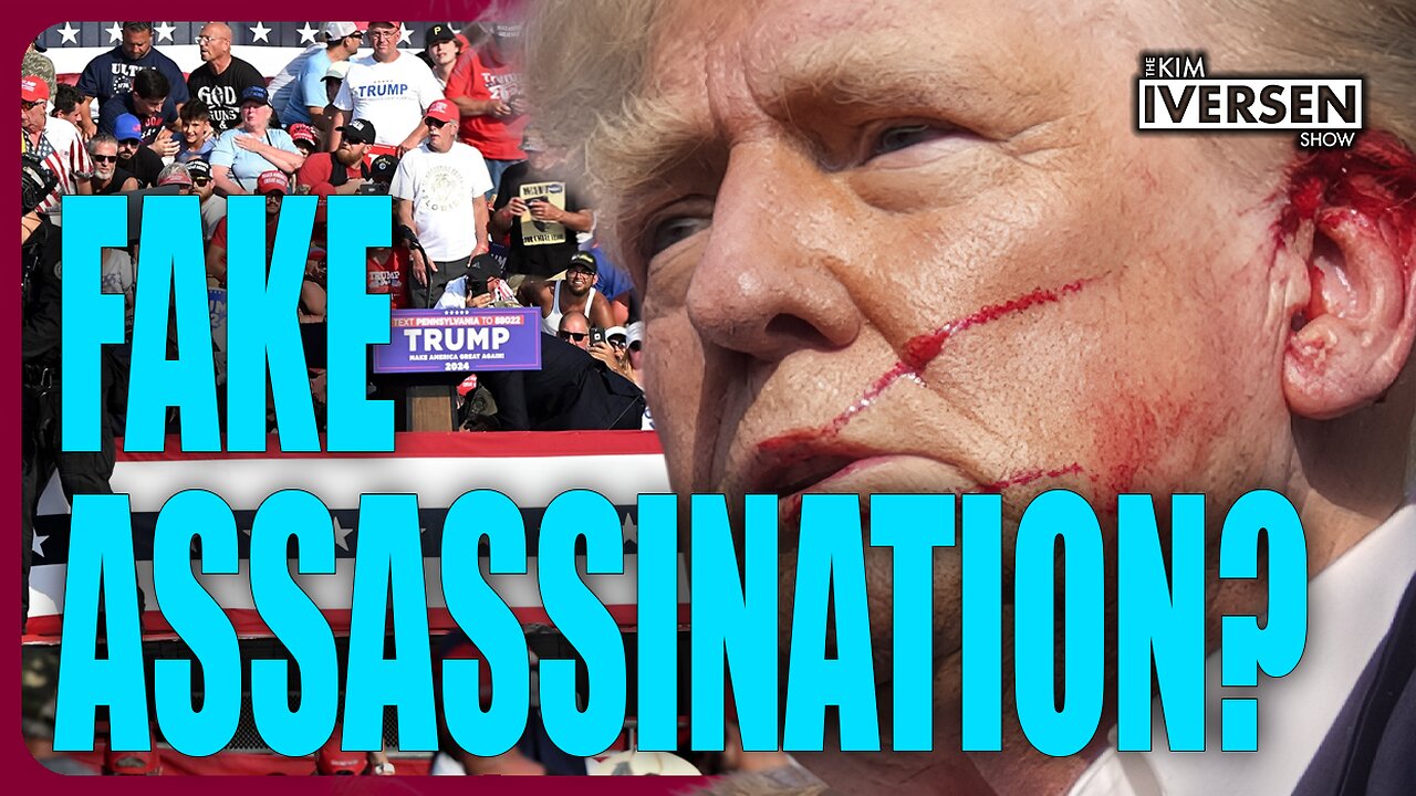 Was Trump's Assassination Attempt Staged? New Video Suggests...Maybe.