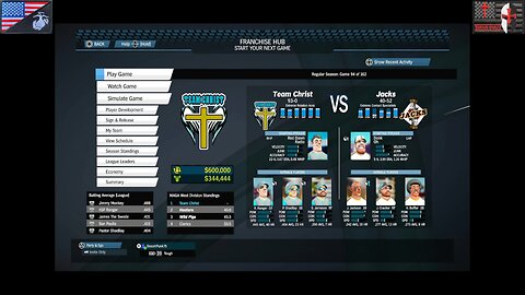 Based Sportsball 2025: Regular Season - Game #94 [Team Christ at Jacks]