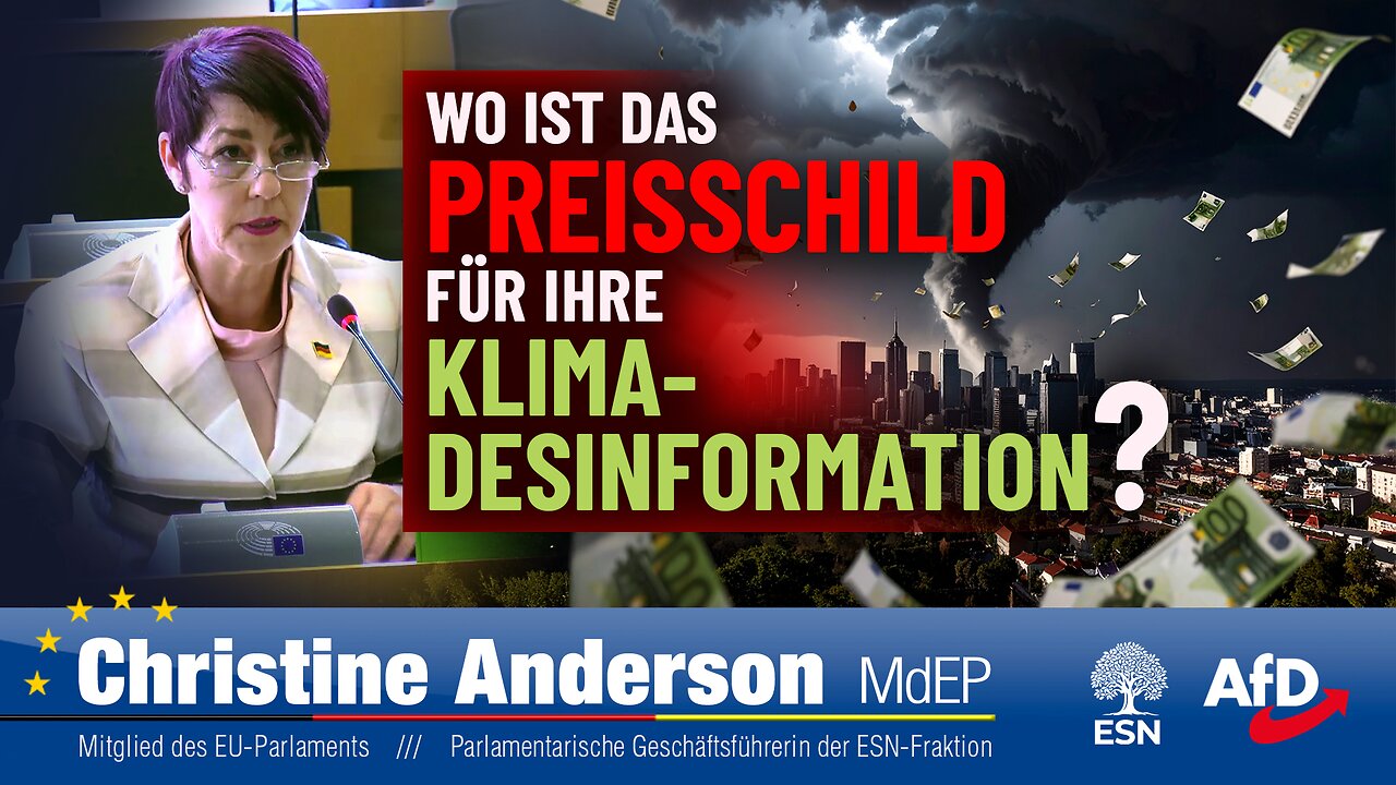 Wo ist das Preisschild für die EU-Klima-Desinformation?