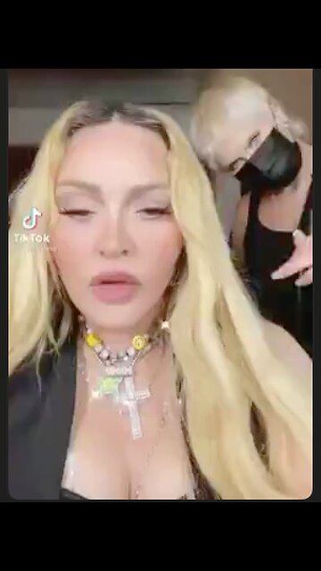 What did she start to say? I need some what? Adren...Madonna needs her Adrenochrome?