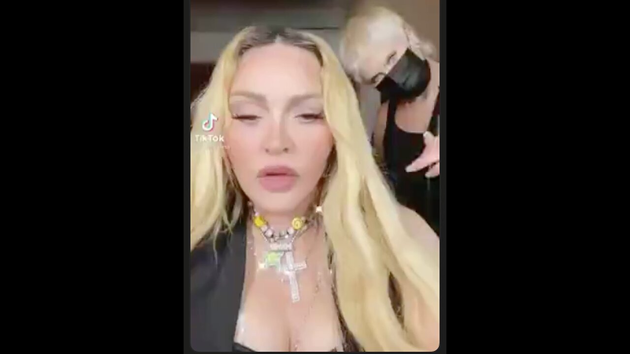 What did she start to say? I need some what? Adren...Madonna needs her Adrenochrome?