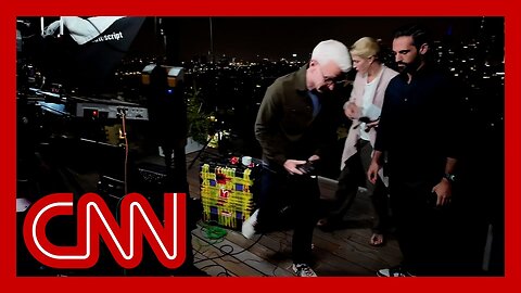 CNN crew takes shelter as sirens sound in Tel Aviv