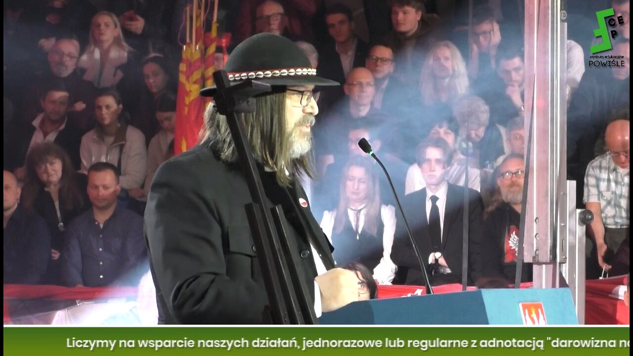 Sebastian PITOŃ: Obiecałem, że nie będę mówił.. Konwencja Wyborcza Grzegorza BRAUNA Kraków 12.4.2025