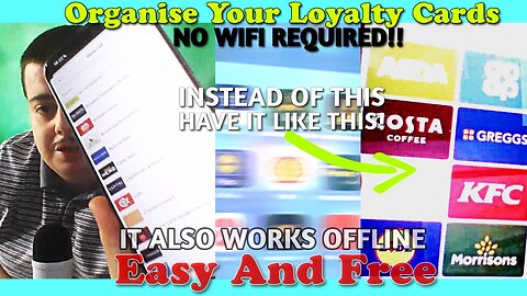 How To Organise Your Loyalty Cards Better? |Without Needing Signal!
