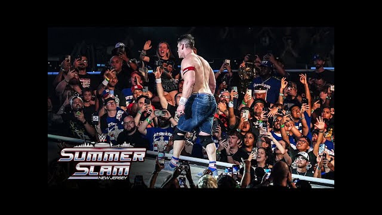 John Cena exits final SummerSlam to a standing ovation SummerSlam 2025 highlights - WWE