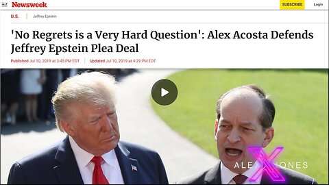 BREAKING: Jeffrey Epstein Worked For Western Intelligence, Says Republican US Attorney