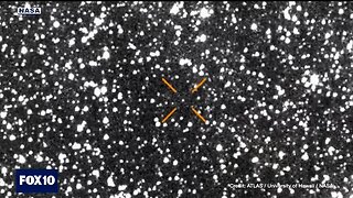 Fast-moving object approaching Earth