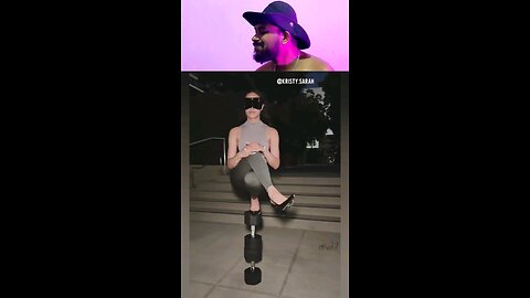 NIKI MINAJ LEG POSE challenge accepted krysty sarah