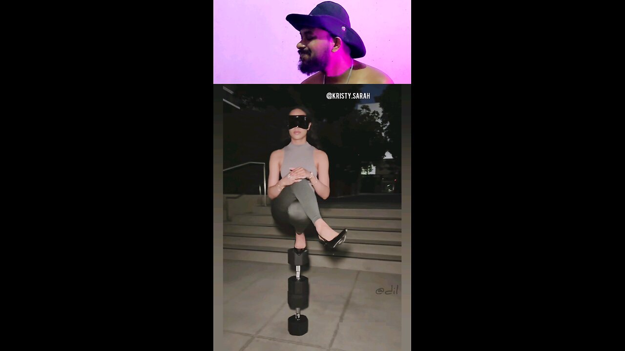 NIKI MINAJ LEG POSE challenge accepted krysty sarah