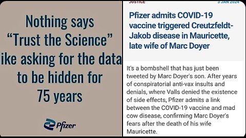 THIS CASE COULD BANKRUPT PFIZER ⚕💲 BUT THE GOVERNMENT HAS SWOOPED IN❗ UNBELIEVABLE❗