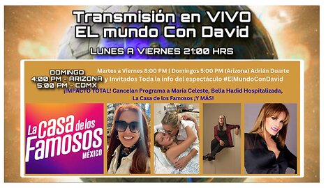 ¡IMPACTO TOTAL! Cancelan a María Celeste, Bella Hadid Hospitalizada, La Casa de los Famosos ¡Y MÁS!