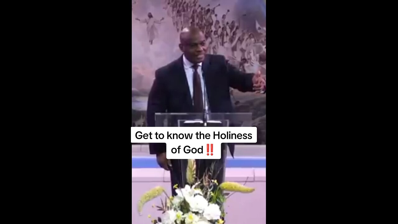 God holiness!